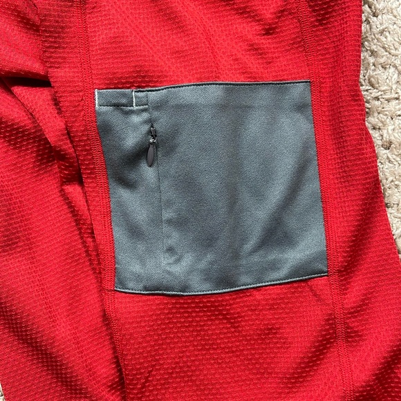 EUC Men’s Columbia Titanium Red/Gray Omni-Wick 1/4 Zip Pullover Size XXL - Picture 8 of 9